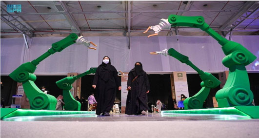 Arab Saudi mengumumkan pelaburan $100 bilion yang menakjubkan untuk menubuhkan perniagaan robotik dan automasi industri